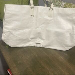 Versace Chic White Tote Bag